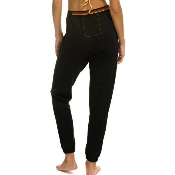 Aviator Nation Black Joggers Size Small - Picture 4 of 7